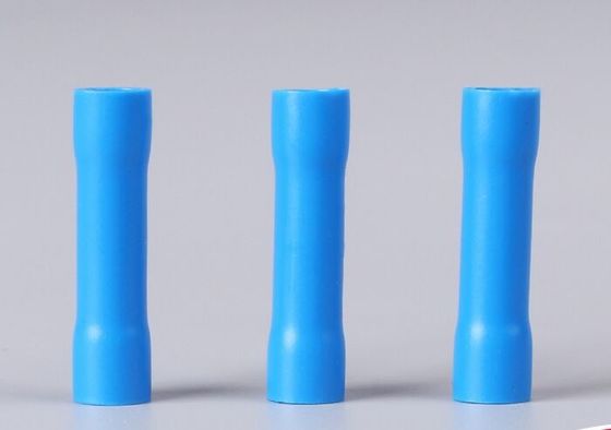 중국 100pcs PVC 파란 개머리판쇠 여성 절연 전선 맨끝 연결관, avarious 색깔을 가진 고압선 러그, 세륨, 협력 업체