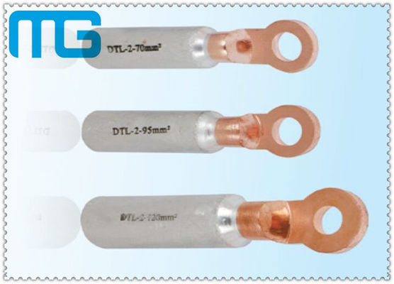 중국 구리 알루미늄 연결 끝 (DTL-2 유형) DTL-2-120 구멍 직경 13mm 구리 케이블 러그 협력 업체