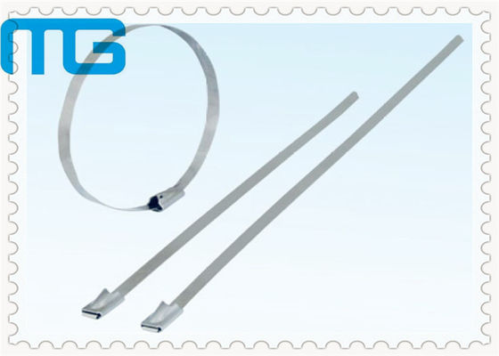 중국 304의 공 자물쇠 스테인리스 케이블 동점, 재사용할 수 있는 Zip를 잠가 각자는 케이블 부속품을 맵니다 협력 업체