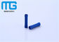 100pcs PVC 파란 개머리판쇠 여성 절연 전선 맨끝 연결관, avarious 색깔을 가진 고압선 러그, 세륨, 협력 업체